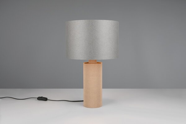Φωτιστικό Επιτραπέζιο Trio Lighting CANIO 568190111 Ξύλο Φυσικό χρώμα (Wood Natural Finish)