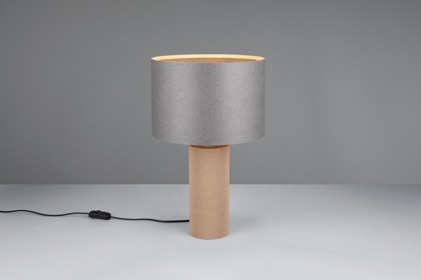 Φωτιστικό Επιτραπέζιο Trio Lighting CANIO 568190111 Ξύλο Φυσικό χρώμα (Wood Natural Finish)