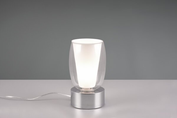 Φωτιστικό Επιτραπέζιο Trio Lighting BARRET 517500106 Χρώμιο (Chrome)