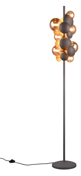Φωτιστικό Επιδαπέδιο Trio Lighting BUBBLE 417400742 Ανθρακί (Anthracite)
