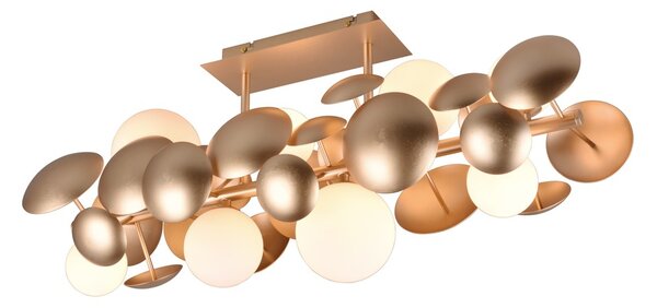 Φωτιστικό Οροφής Trio Lighting BUBBLE 617400879 Χρυσό Χρώμα (Gold Coloured)