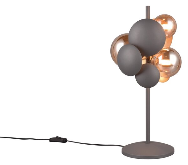 Φωτιστικό Επιτραπέζιο Trio Lighting BUBBLE 517400342 Ανθρακί (Anthracite)