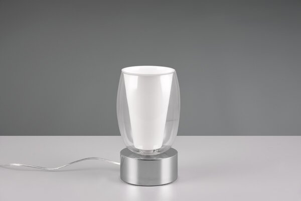 Φωτιστικό Επιτραπέζιο Trio Lighting BARRET 517500106 Χρώμιο (Chrome)