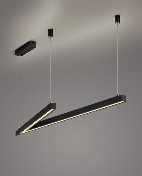 Φωτιστικό Κρεμαστό Cinque CICANTO 375010132 Μαύρο Ματ (Black Mat) 2000 - 4000K
