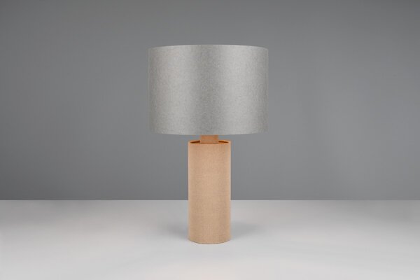 Φωτιστικό Επιτραπέζιο Trio Lighting CANIO 568190111 Ξύλο Φυσικό χρώμα (Wood Natural Finish)