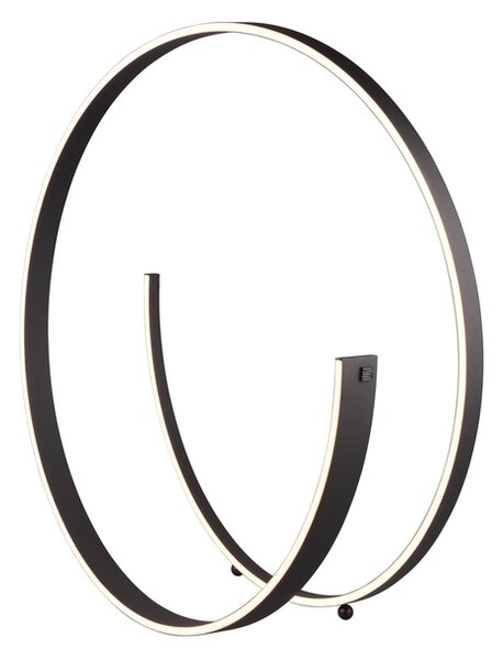 Φωτιστικό Επιδαπέδιο Cinque CINARDI 446110132 Μαύρο Ματ (Black Mat) 2000 - 4000K