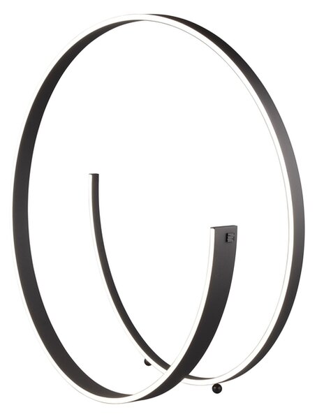 Φωτιστικό Επιδαπέδιο Cinque CINARDI 446110132 Μαύρο Ματ (Black Mat) 2000 - 4000K