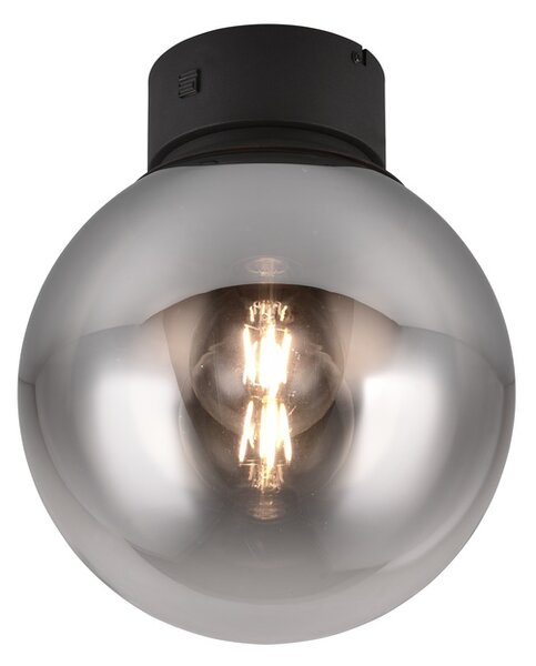 Φωτιστικό Οροφής Cinque CIPALLONE 617600132 Μαύρο Ματ (Black Mat)