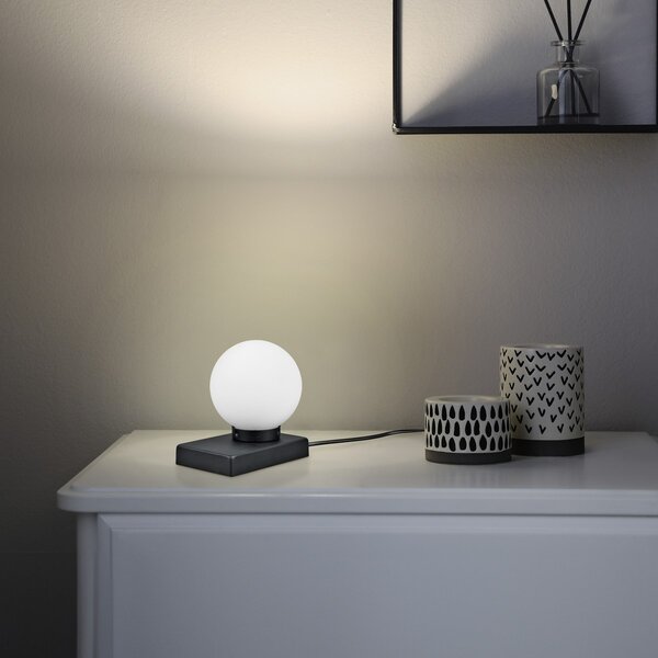 Φωτιστικό Επιτραπέζιο Trio Lighting DAVI II 590100132 Μαύρο Ματ (Black Mat)