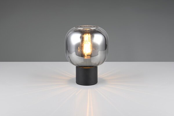 Φωτιστικό Επιτραπέζιο Trio Lighting DIVA 519800132 Μαύρο Ματ (Black Mat)