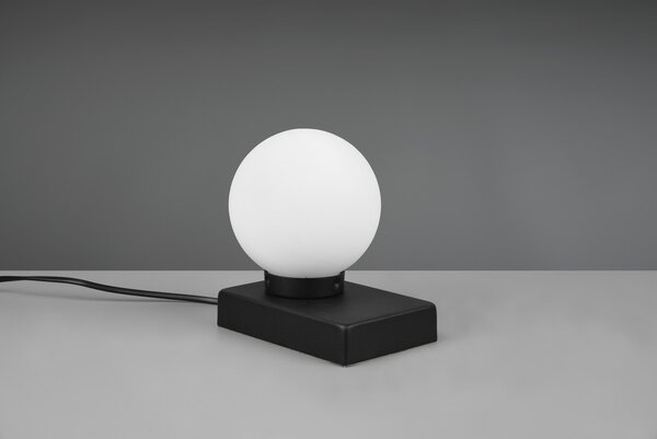 Φωτιστικό Επιτραπέζιο Trio Lighting DAVI II 590100132 Μαύρο Ματ (Black Mat)