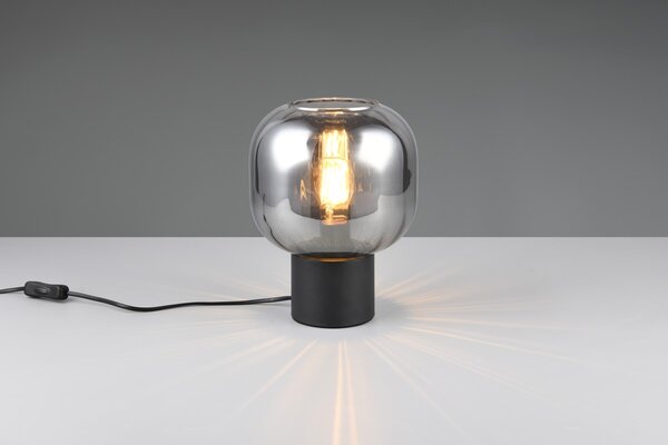 Φωτιστικό Επιτραπέζιο Trio Lighting DIVA 519800132 Μαύρο Ματ (Black Mat)