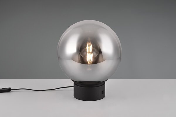 Φωτιστικό Επιτραπέζιο Cinque CIPALLONE 517600132 Μαύρο Ματ (Black Mat)