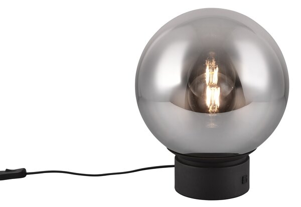 Φωτιστικό Επιτραπέζιο Cinque CIPALLONE 517600132 Μαύρο Ματ (Black Mat)