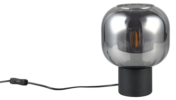 Φωτιστικό Επιτραπέζιο Trio Lighting DIVA 519800132 Μαύρο Ματ (Black Mat)