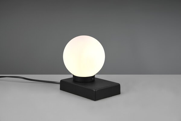 Φωτιστικό Επιτραπέζιο Trio Lighting DAVI II 590100132 Μαύρο Ματ (Black Mat)