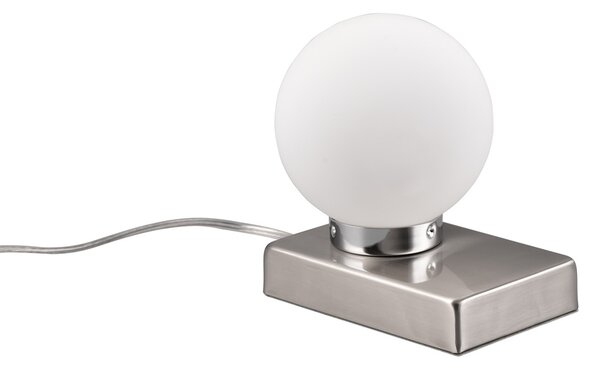 Φωτιστικό Επιτραπέζιο Trio Lighting DAVI II 590100107 Νίκελ ματ (Nickel Mat- Satin)