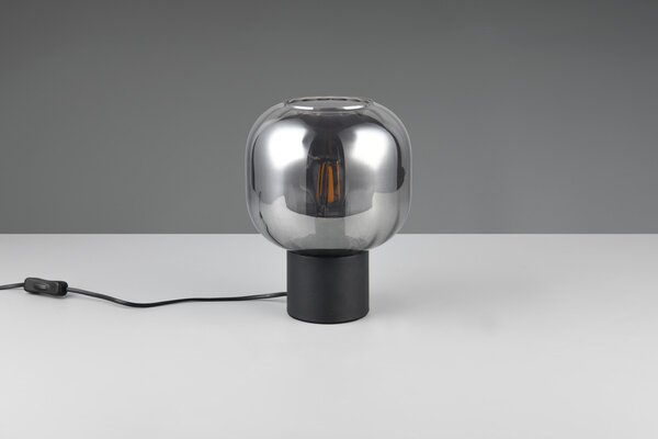 Φωτιστικό Επιτραπέζιο Trio Lighting DIVA 519800132 Μαύρο Ματ (Black Mat)