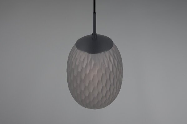 Φωτιστικό Κρεμαστό Trio Lighting FACETTE 364200154 Μαύρο Ματ (Black Mat)