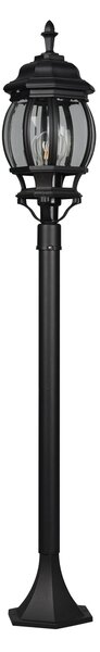 Φωτιστικό Κολόνα/Κολωνάκι Trio Lighting ELVO 406960132 Μαύρο Ματ (Black Mat)