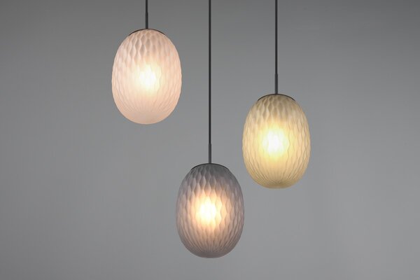 Φωτιστικό Κρεμαστό Trio Lighting FACETTE 364230317 Μαύρο Ματ (Black Mat)