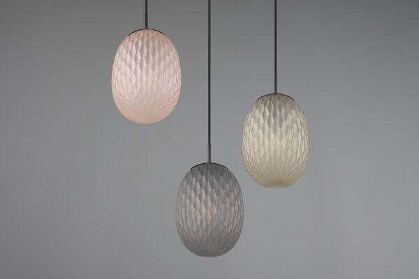 Φωτιστικό Κρεμαστό Trio Lighting FACETTE 364230317 Μαύρο Ματ (Black Mat)