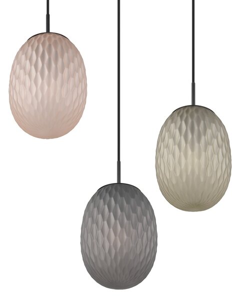 Φωτιστικό Κρεμαστό Trio Lighting FACETTE 364230317 Μαύρο Ματ (Black Mat)