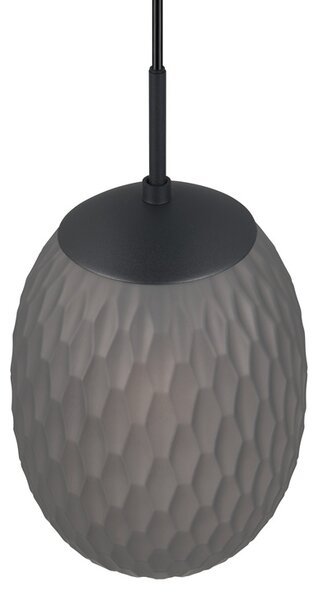Φωτιστικό Κρεμαστό Trio Lighting FACETTE 364200154 Μαύρο Ματ (Black Mat)