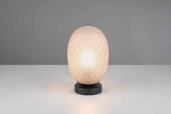 Φωτιστικό Επιτραπέζιο Trio Lighting FACETTE 564200113 Μελί (Amber)