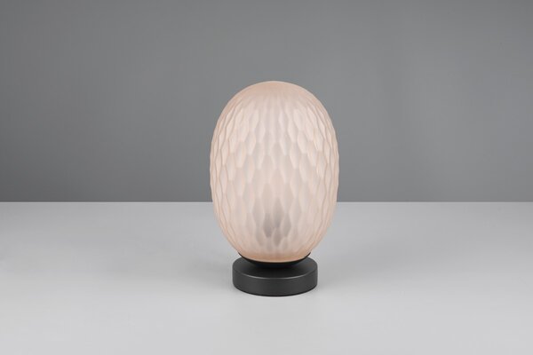 Φωτιστικό Επιτραπέζιο Trio Lighting FACETTE 564200113 Μελί (Amber)