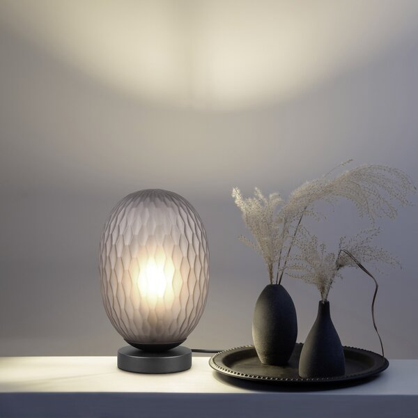 Φωτιστικό Επιτραπέζιο Trio Lighting FACETTE 564200154 Μαύρο Ματ (Black Mat)