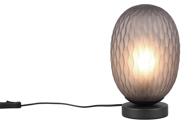 Φωτιστικό Επιτραπέζιο Trio Lighting FACETTE 564200154 Μαύρο Ματ (Black Mat)