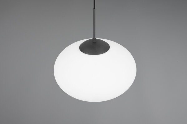 Φωτιστικό Κρεμαστό Trio Lighting FOMENTO 363190132 Μαύρο Ματ (Black Mat)