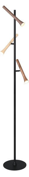 Φωτιστικό Επιδαπέδιο Trio Lighting FIATO 452010317 Μαύρο Ματ (Black Mat) 2300+3000+4000K