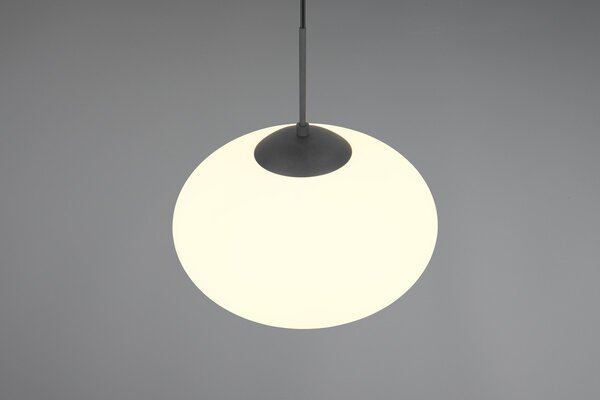 Φωτιστικό Κρεμαστό Trio Lighting FOMENTO 363190132 Μαύρο Ματ (Black Mat)