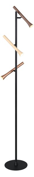 Φωτιστικό Επιδαπέδιο Trio Lighting FIATO 452010317 Μαύρο Ματ (Black Mat) 2300+3000+4000K