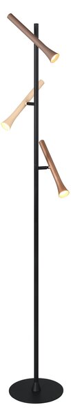 Φωτιστικό Επιδαπέδιο Trio Lighting FIATO 452010317 Μαύρο Ματ (Black Mat) 2300+3000+4000K