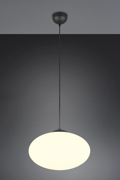 Φωτιστικό Κρεμαστό Trio Lighting FOMENTO 363190132 Μαύρο Ματ (Black Mat)