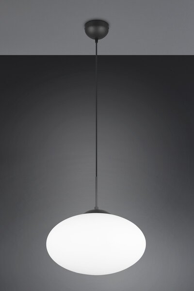 Φωτιστικό Κρεμαστό Trio Lighting FOMENTO 363190132 Μαύρο Ματ (Black Mat)