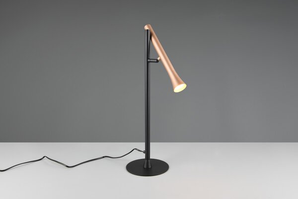 Φωτιστικό Επιτραπέζιο Trio Lighting FIATO 552010165 Μαύρο Ματ (Black Mat) 2300+3000+4000K