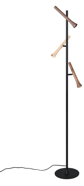 Φωτιστικό Επιδαπέδιο Trio Lighting FIATO 452010317 Μαύρο Ματ (Black Mat) 2300+3000+4000K
