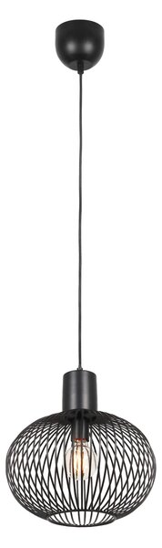 Φωτιστικό Κρεμαστό Trio Lighting GILA 365790132 Μαύρο Ματ (Black Mat)
