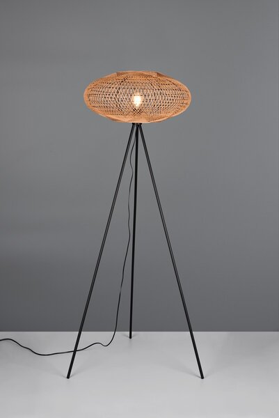 Φωτιστικό Επιδαπέδιο Trio Lighting HEDDA 412300136 Μαύρο Ματ (Black Mat)
