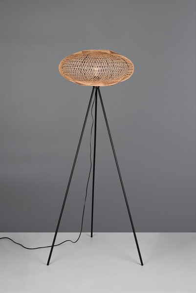 Φωτιστικό Επιδαπέδιο Trio Lighting HEDDA 412300136 Μαύρο Ματ (Black Mat)