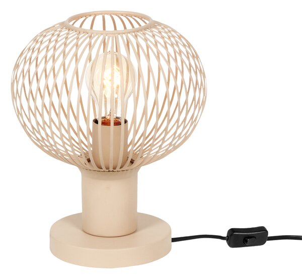 Φωτιστικό Επιτραπέζιο Trio Lighting GILA 565700166 Μπεζ της άμμου (Beige Sandy)
