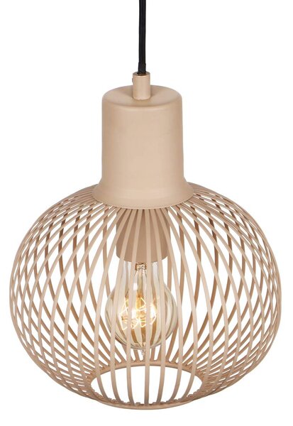 Φωτιστικό Κρεμαστό Trio Lighting GILA 365700166 Μπεζ της άμμου (Beige Sandy)