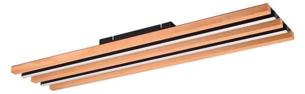 Φωτιστικό Οροφής Trio Lighting FONTANA 648917532 Μαύρο Ματ (Black Mat) 3000K
