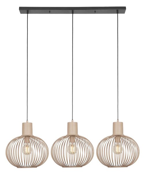 Φωτιστικό Κρεμαστό Trio Lighting GILA 365700366 Μπεζ της άμμου (Beige Sandy)