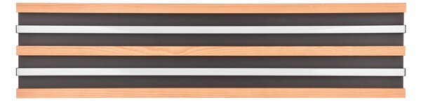 Φωτιστικό Οροφής Trio Lighting FONTANA 648917532 Μαύρο Ματ (Black Mat) 3000K