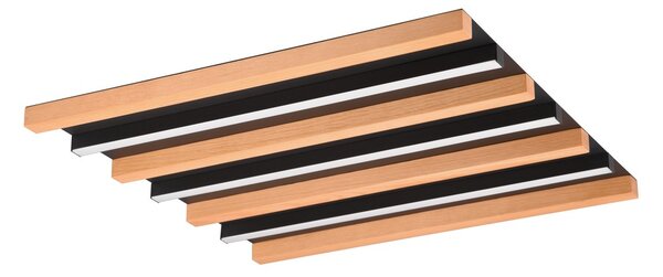 Φωτιστικό Οροφής Trio Lighting FONTANA 648914532 Μαύρο Ματ (Black Mat) 3000K